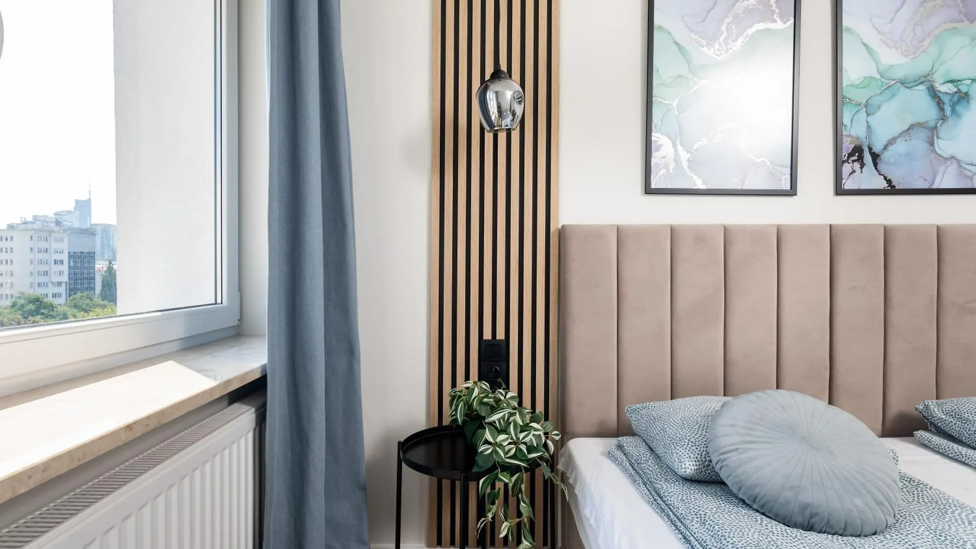 Blue Matcha Premium Apartment Okopowa Warsaw