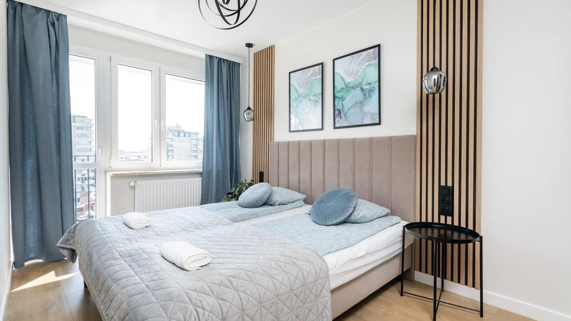 Blue Matcha Premium Apartment Okopowa Warsaw