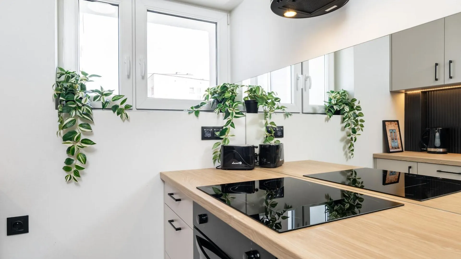 Blue Matcha Premium Apartment Okopowa Warsaw Poland